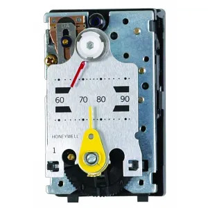 Honeywell TP970A2020 Honeywell Pneumatic Room Thermostat, Direct Acting, Heating, Less Cover - TP970A2020/U