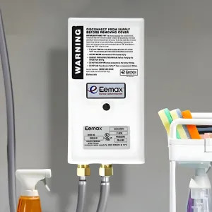 Eemax EX4277T-ML EEMax On-Demand Electric Tankless Water Heater, Temperature Control, Multiple Lavatory, 2.0 GPM, 277v, 14.8A - EX4277T-ML