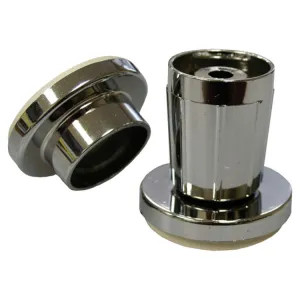 Jones Stephens S02150 Jones Stephens S02150 Chrome Flanges For Shower Rod
