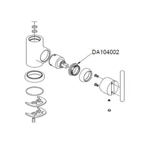 Danze DA104002 Danze DA104002 Lock Nut Replacement Faucet Part