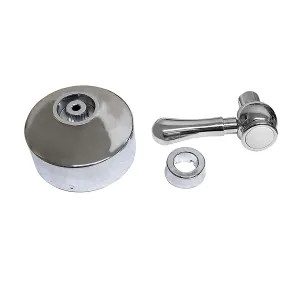 Grohe 47858000 Grohe 47858000 Universal Pressure Balancing ValveLever Handle - StarLight Chrome