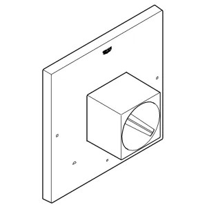 Grohe 47911000 Grohe 47911000 Universal Escutcheon
