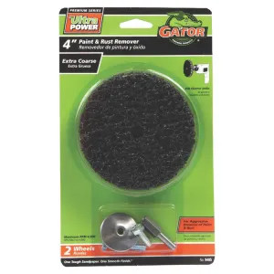Gator 9485 Ali 9485 Drill Mount Extra Coarse Paint/Rust Strap Kit, 2 Pieces, 4 in