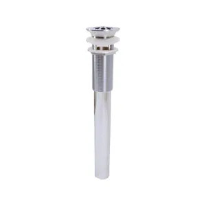 Jones Stephens D70210 Jones Stephens D70210 Chrome Grid Vessel Lavatory Drain With Overflow
