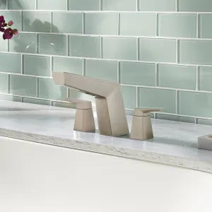Pfister RT6-5LPMK Pfister Arkitek Two-Handle Roman Tub Trim, 18 GPM, Lever Handles, Metal, Brushed Nickel - RT6-5LPMK