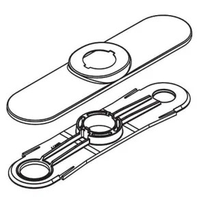 Moen 131383 Escutcheon Kit - Moen 131383