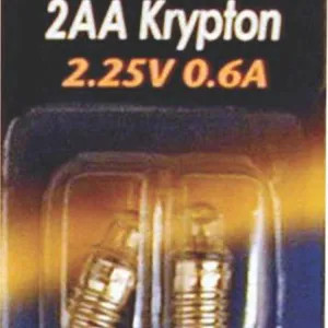Dorcy 411664 Dorcy 411664 Krypton Lamp, 2.25 V, Screw