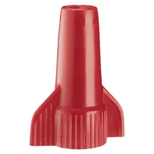 Gardner Bender 19-086 WingGard 19-086 Twist-On Wire Connector, 22 - 6 AWG, 300 V, 600 V, Thermoplastic, Red