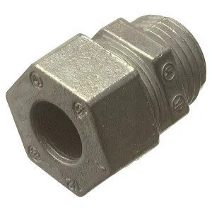 Halex 21692 Halex 21692 Strain Relief Cord Connector, 1/2 in EMT, Steel