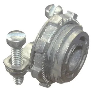 Halex 90570 Halex 90570 Combination Clamp Connector, 3/8 in EMT, Flexible, Zinc