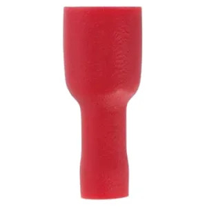 Jandorf 60950 Jandorf 60950 Disconnect Terminal, 22 - 18 AWG, Insulated, Tin Plated Copper, Red