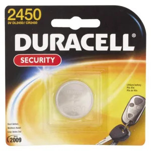 Duracell DL2450BPK Duracell DL2450BPK 3-Volt CR2450 Lithium Coin Battery