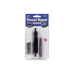 Helicoil 5546-6 HeliCoil 5546-6 Metric Thread Repair Kit, M6 X 1 X 9 mm