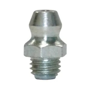 Plews 11-101 Lubrimatic 11-101 Standard Straight Short Grease Fitting, 1/4-28