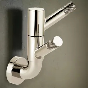 Brizo 693537-PN Brizo Litze Rotating Double Robe Hook, Brilliance Polished Nickel - 693537-PN