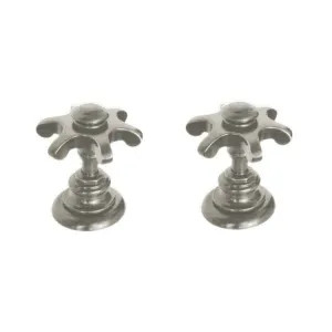 Kohler 98068-3M-BN Kohler Artifacts Prong Bathroom Sink Faucet Handles - Vibrant Brushed Nickel (K-98068-3M-BN)