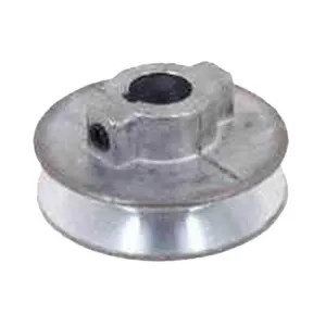 Chicago Die 600A CDCO 600A Single V-Grooved Pulley, 1/2 in X 6 in, 4L, 1/2 in, 11/32 in Belt