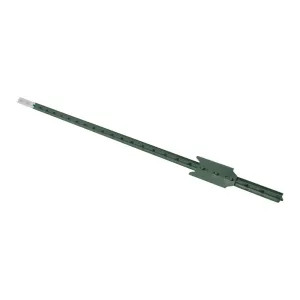 CMC TP125PGN080 CMC TP125PGN080 Heavy Duty Fence T-Post, 8 ft H, Steel, Green