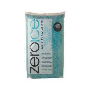 Howard Johnson 9529 Zero Ice 9529 3-Way Ice Melter, 10 lb, Bag, White/Tinted Aqua, Granular Solid