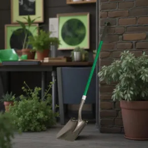 Landscapers Select 33261 Landscapers Select Square Point Shovel with Open-Back Blade and 47