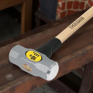 Vulcan 32888 Vulcan Sledge Hammer with 10 lb Forged Milled Head and 36