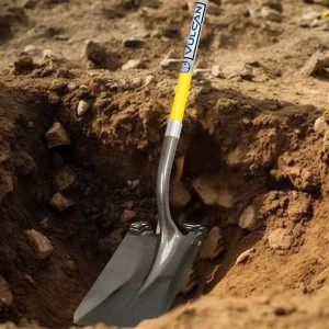 Vulcan 33252 PCL-F Vulcan PCL-F Square Point Shovel, Fiber Glass, Crimped Collar, 48