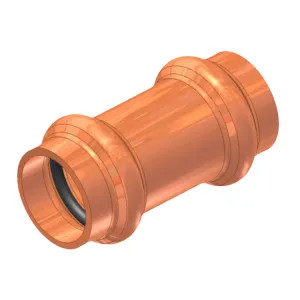 Commodity Viega 78177 ProPress 801 Small Diameter Copper Coupling Without Stop