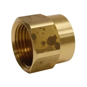 Plumb Pak PP850-64 Plumb Pak PP850-64 Swivel Hose To Pipe Connector, 3/4 in, FHT X FIP, 3/4 in ID, Brass