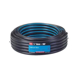 Toro 53605 Toro 53605 Drip Tubing, 1/2 in x 0.62 in ID x 0.71 in OD x 100 ft L, 2% Carbon Black