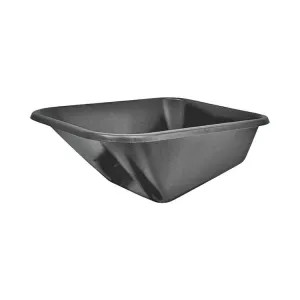 Vulcan TRAY-6SSF-OR Vulcan TRAY-6SSF-OR Wheelbarrow Tray, For Use With 6 cu-ft Steel Wheelbarrow, Steel, Black