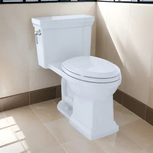 Toto MS814224CEFG#01 TOTO Promenade II One-Piece Toilet w/ SoftClose Seat, Elongated, Universal Height, 1.28 GPF, Cotton - MS814224CEFG#01
