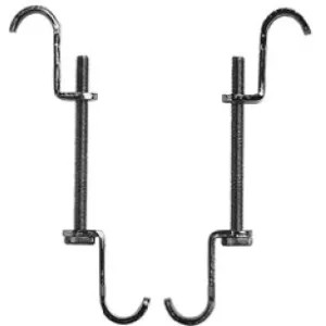 Duravit 55040000 Duravit 0055040000 Metal Siphon Cover Installation Kit for Happy D Semi Pedestals