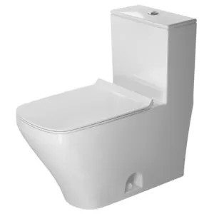 Duravit 2157012085 Duravit 2157012085 DuraStyle Single Flush/Dual Flush One-Piece Floor Mounted Close Coupled Elongated Toilet - White