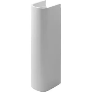 Duravit 8632700002 Duravit 08632700002 D-Code Pedestal for Bathroom Sink in White