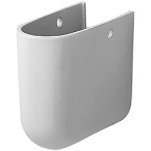 Duravit 863970000 Duravit 0863970000 Foster Siphon Cover for Bathroom Sink 041970, 041960 and 041955 in White 