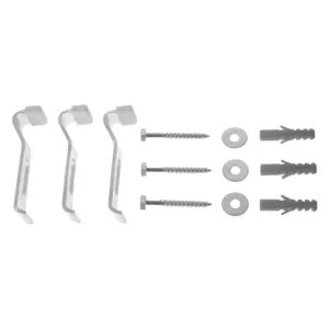 Duravit 790125000000000 Duravit 790125 D-Code Anchors for Mounting and Support of Bathtub - Pack of 3