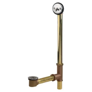 Gerber A1-861 Gerber A1-861 Gerber Classics Brass Trip Lever Roman Tub Drain with Pre-Set Adjustable Linkage