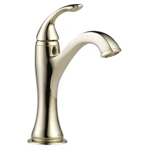Brizo 65085LF-PN-ECO Brizo Charlotte Single-Handle Deck-Mount Brilliance Polished Nickel Bathroom Faucet, 1.2 GPM, Single-Hole, Less Drain - 65085LF-PN-ECO