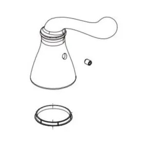 Delta RP84402SS Delta RP84402SS Metal Lever Handle Set, Stainless Steel