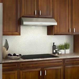 Broan BCDF136SS Broan-NuTone 36-Inch Range Hood, Stainless Steel, 375 Max Blower CFM - BCDF136SS