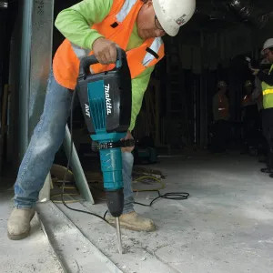 Makita HM1214CX Makita 27 lb. SDS-MAX AVT Demolition Hammer and 1