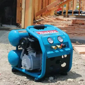 Makita MAC2400 Makita 2.5 HP Big Bore Air Compressor with Cast Iron Construction and Oil-Lubricated Pump - MAC2400