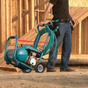 Makita MAC5200 Makita 3.0 HP Big Bore Air Compressor with Cast Iron Construction and Oil-Lubricated Pump - MAC5200