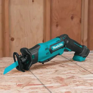 Makita RJ03Z Makita 12V max CXT Lithium-Ion Cordless Reciprocating Saw with Built-In LED, 3300 SPM, Tool Only - RJ03Z