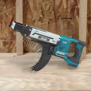 Makita XRF02Z Makita 18V LXT Lithium-Ion Cordless Autofeed Screwdriver, Uses 1