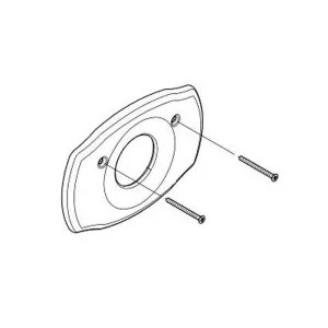 Grohe 47613ZB0 Grohe 47613ZB0 Escutcheon in Oil Rubbed Bronze
