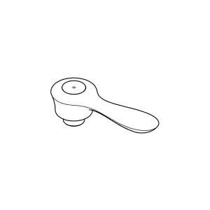 Grohe 48205EN0 Grohe 48205EN0 Parkfield Lever Handle With Blue-Red - Brushed Nickel
