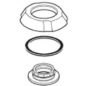 Delta RP61289SS Delta RP61289SS Addison Flange Assembly for Widespread - Stainless