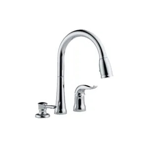 Delta RP48498 Delta RP48498 Delta Single Metal Lever Handle Kit (Chrome)