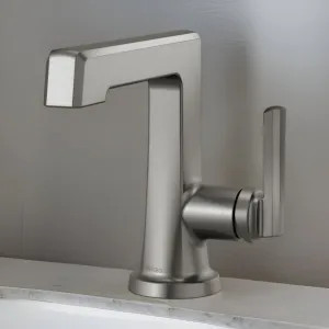 Brizo 65098LF-SL-ECO Brizo Levoir Single-Handle Deck Mount Lavatory Faucet, 1.2 GPM, Brilliance Luxe Steel - 65098LF-SL-ECO
